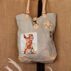 Vintage Cowgirl Tote